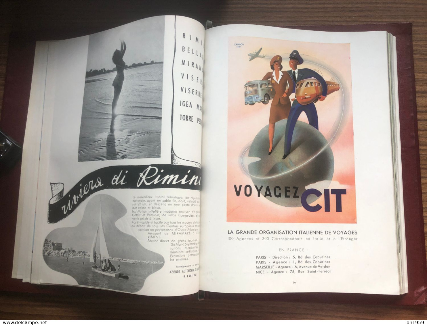 AIR FRANCE REVUE AVIATION  OUTRE MER PRINTEMPS 1950 PRESSE J. VERNE CHANEL AFRIQUE DAKAR ASIE TAHITI PUB PUBLICITE