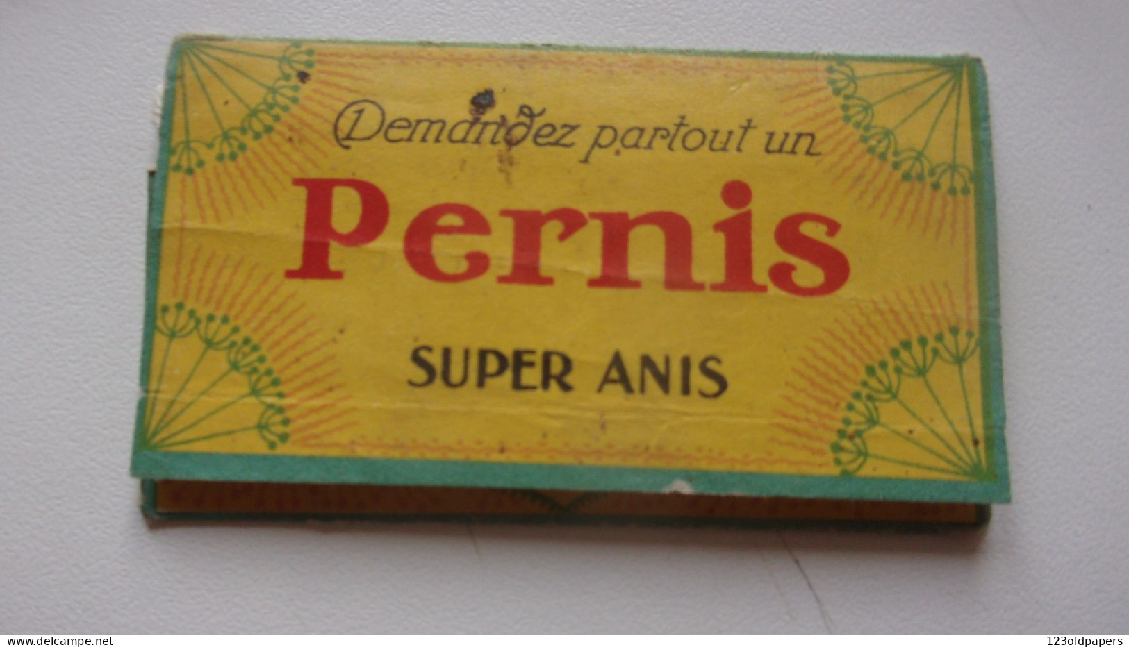 PERNIS SUPER ANIS DEMANDEZ U PERNIS MOUCHOTTE SAINT MANDE PAPIER CIGARETTE - Publicités