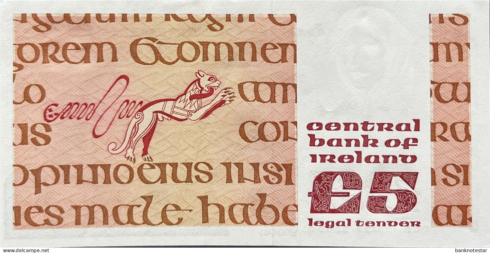 Ireland 5 Pounds, P-71d (18.10.1985) - Extremely Fine - Irland