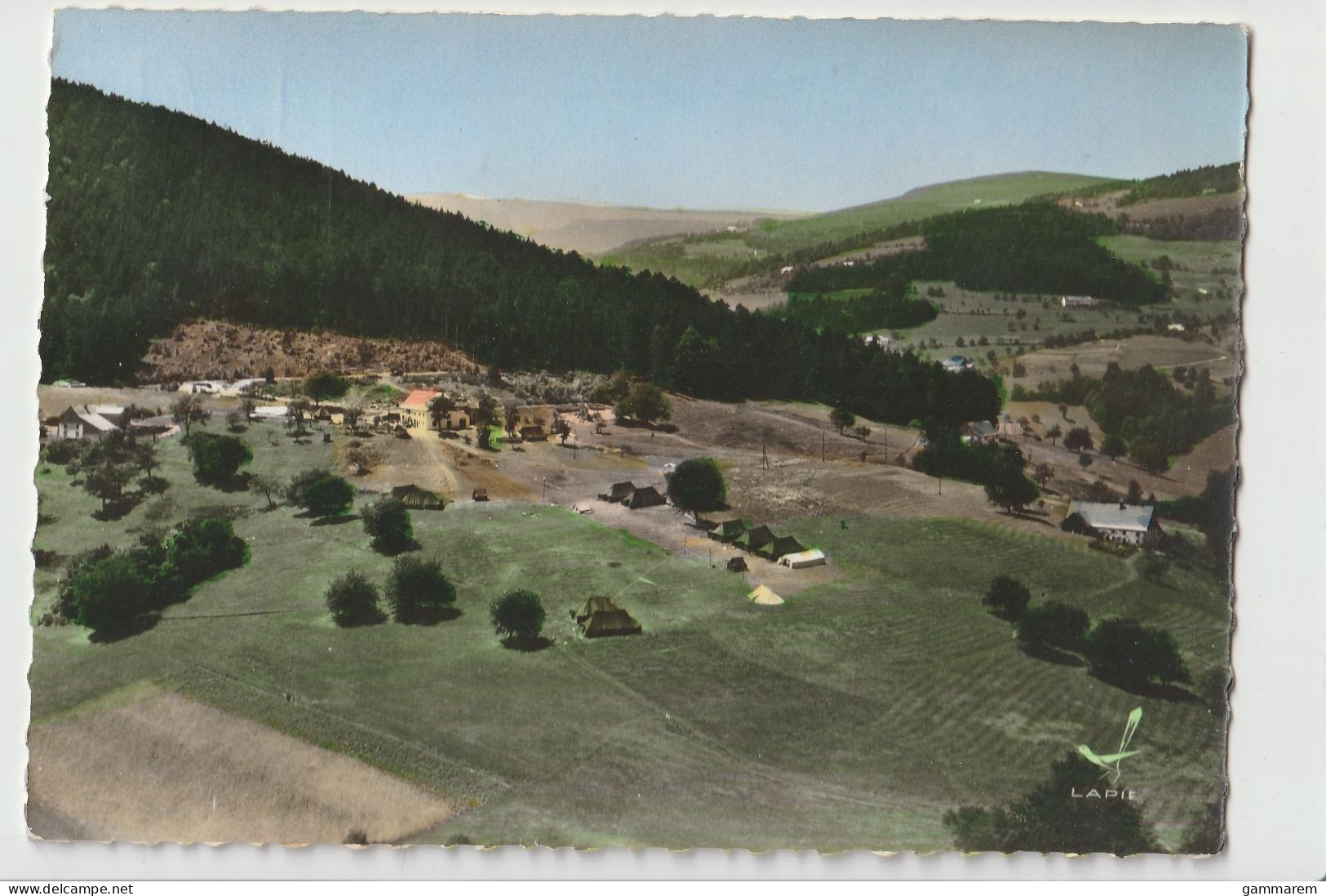 68 - LAPOUTROIE - En Avion Au Dessus De ... La Cité Des Jeunes De St Louis De Reims Au Faudé - Cpsm - Haut Rhin - Lapoutroie