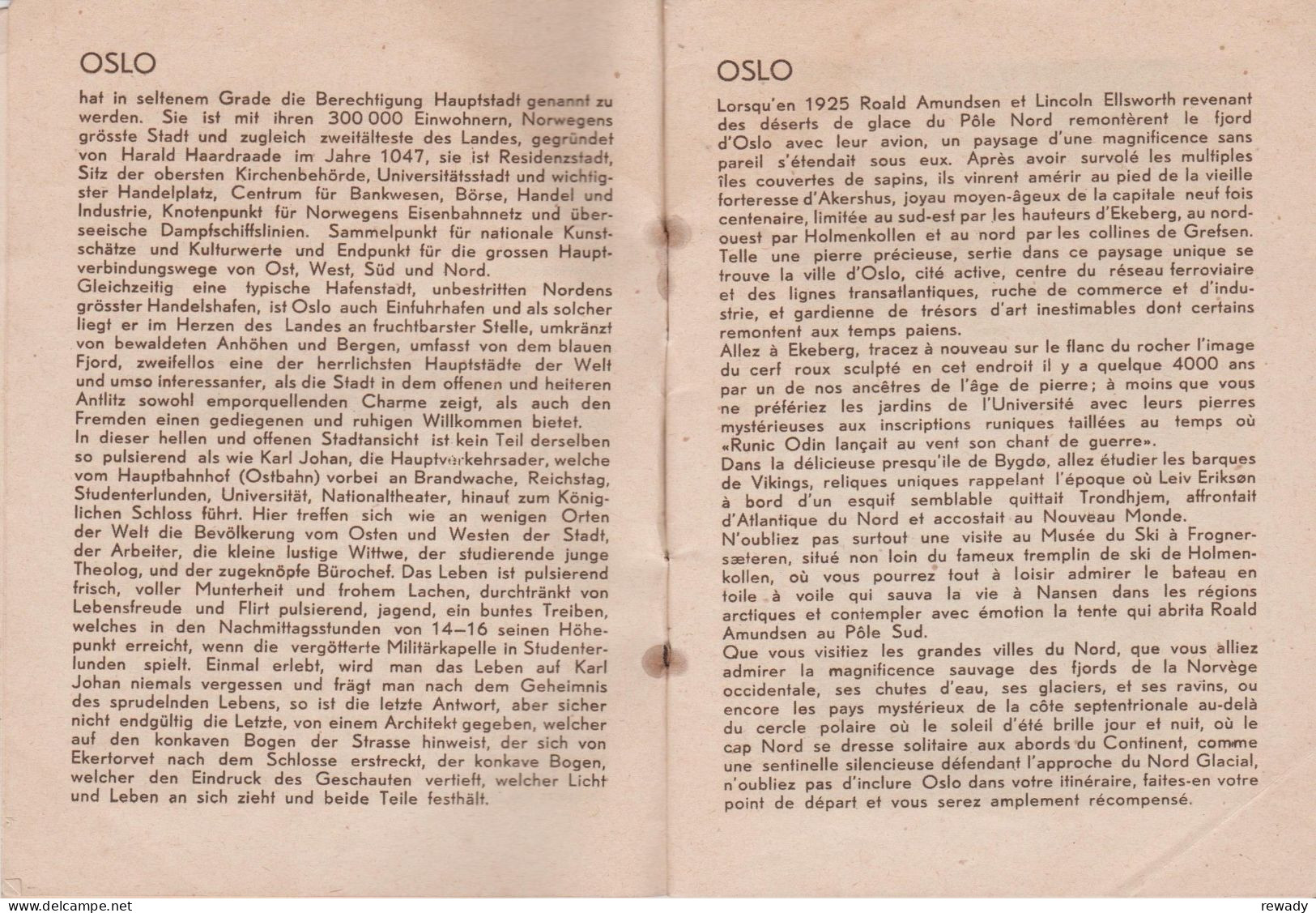 Emil Moestureas - OSLO. 42 Billeder Fra Oslo Og Omegn - Autres & Non Classés