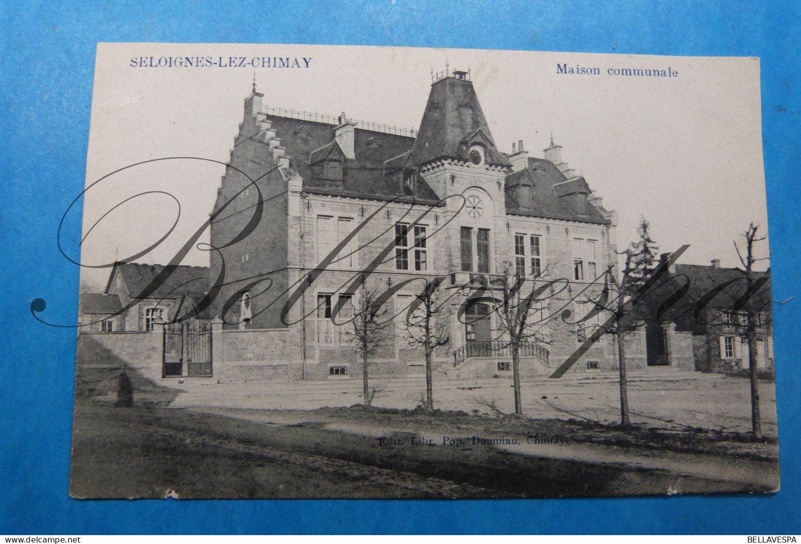 Seloignes Lez Chimay  Maison Communale Gemeentehuis 1910 - Chimay