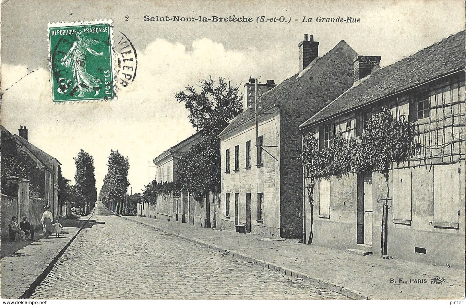 SAINT NOM LA BRETECHE - La Grande Rue - St. Nom La Breteche