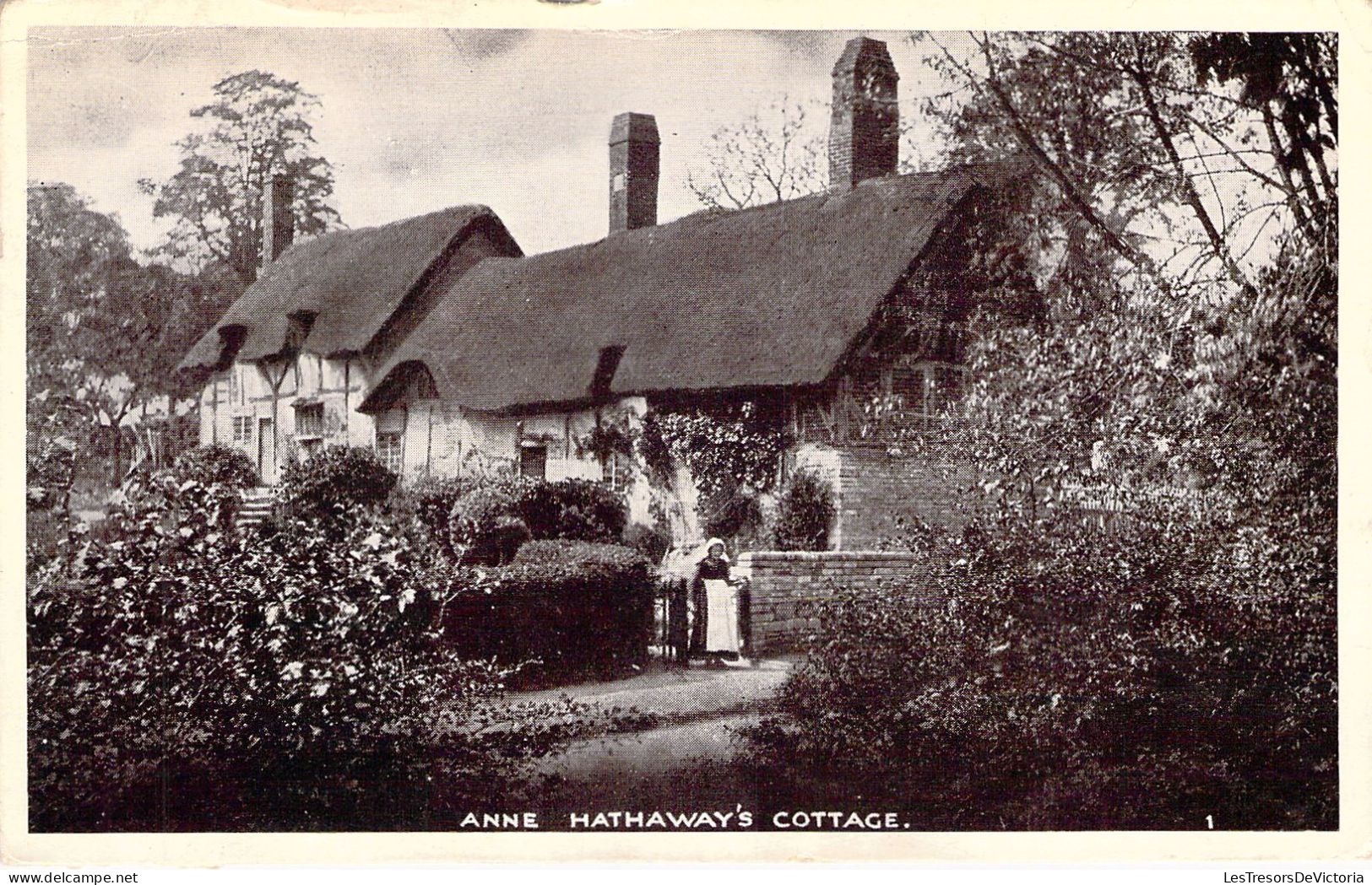 ENGLAND - Anne Hathaway's Cottage - Carte Postale Ancienne - Sonstige & Ohne Zuordnung