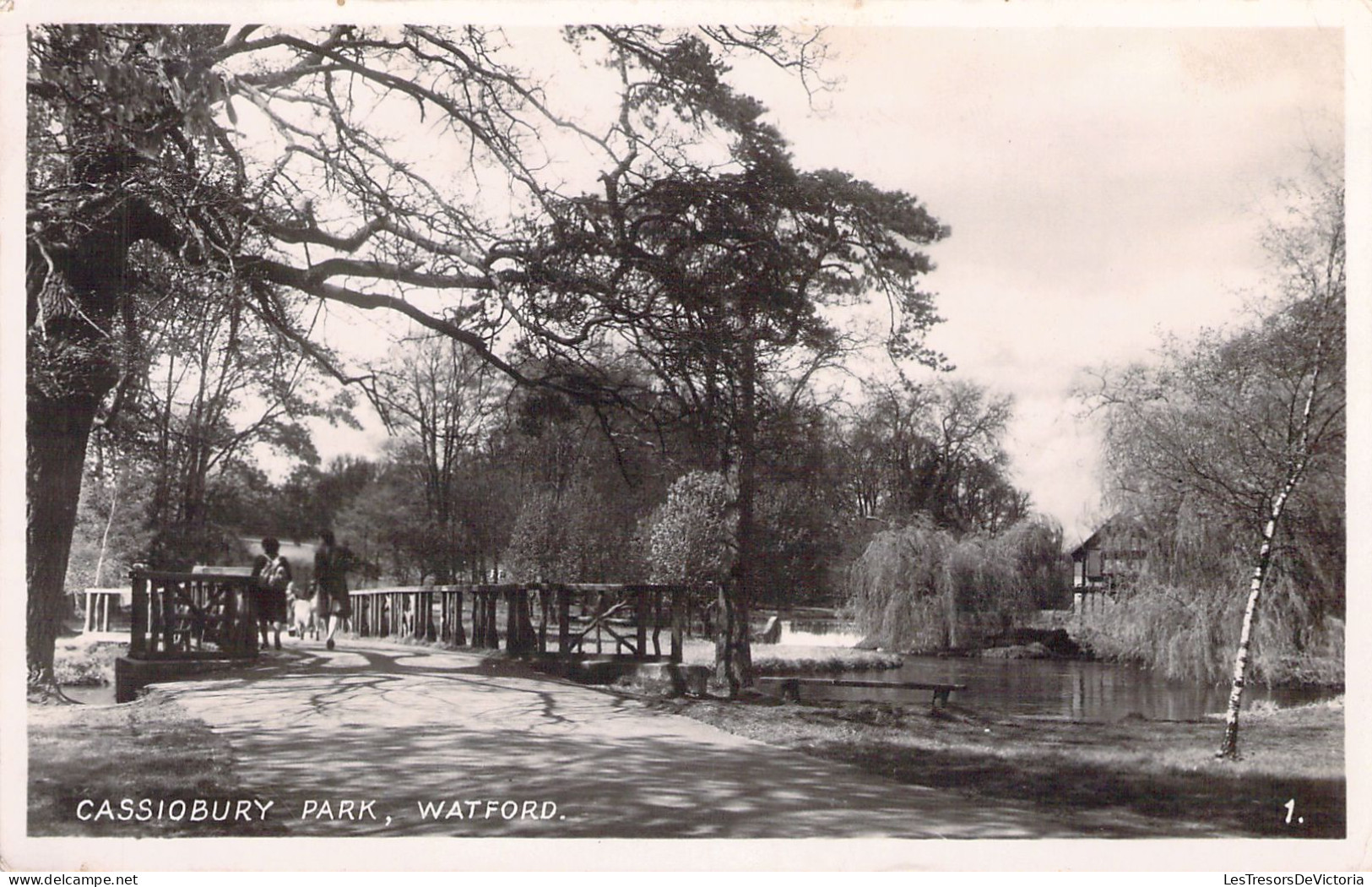 ENGLAND - Cassiobury Park - Watford - Carte Postale Ancienne - Andere & Zonder Classificatie