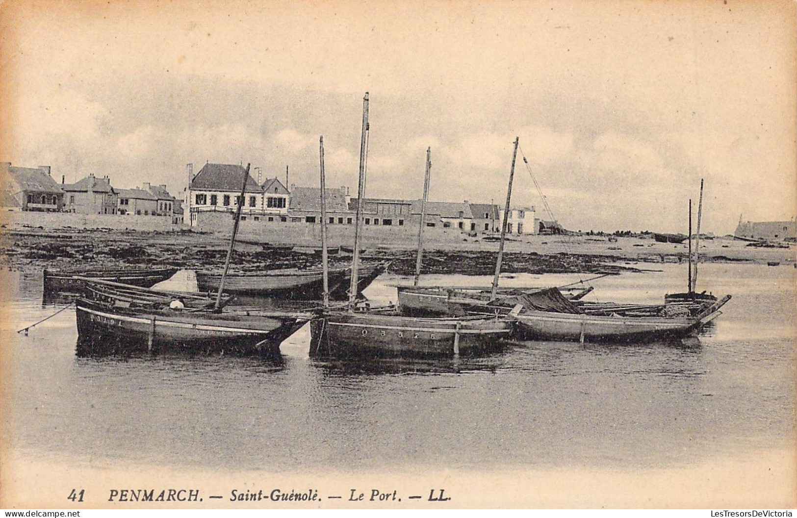 FRANCE - 29 - PENMARCH - Saint Guénolé - Le Pont - LL - Carte Postale Ancienne - Penmarch