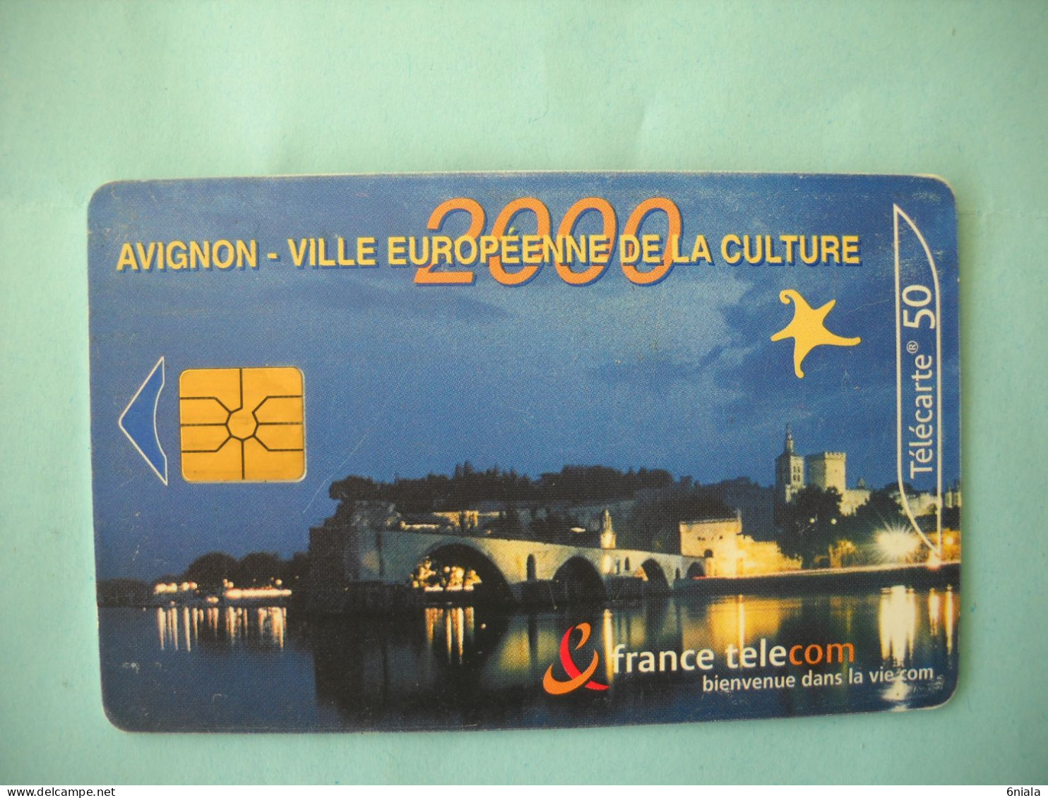 7624 Télécarte  Collection AVIGNON VILLE EUROPEENNE  De La Culture    ( 2 Scans ) 50 U - 2000