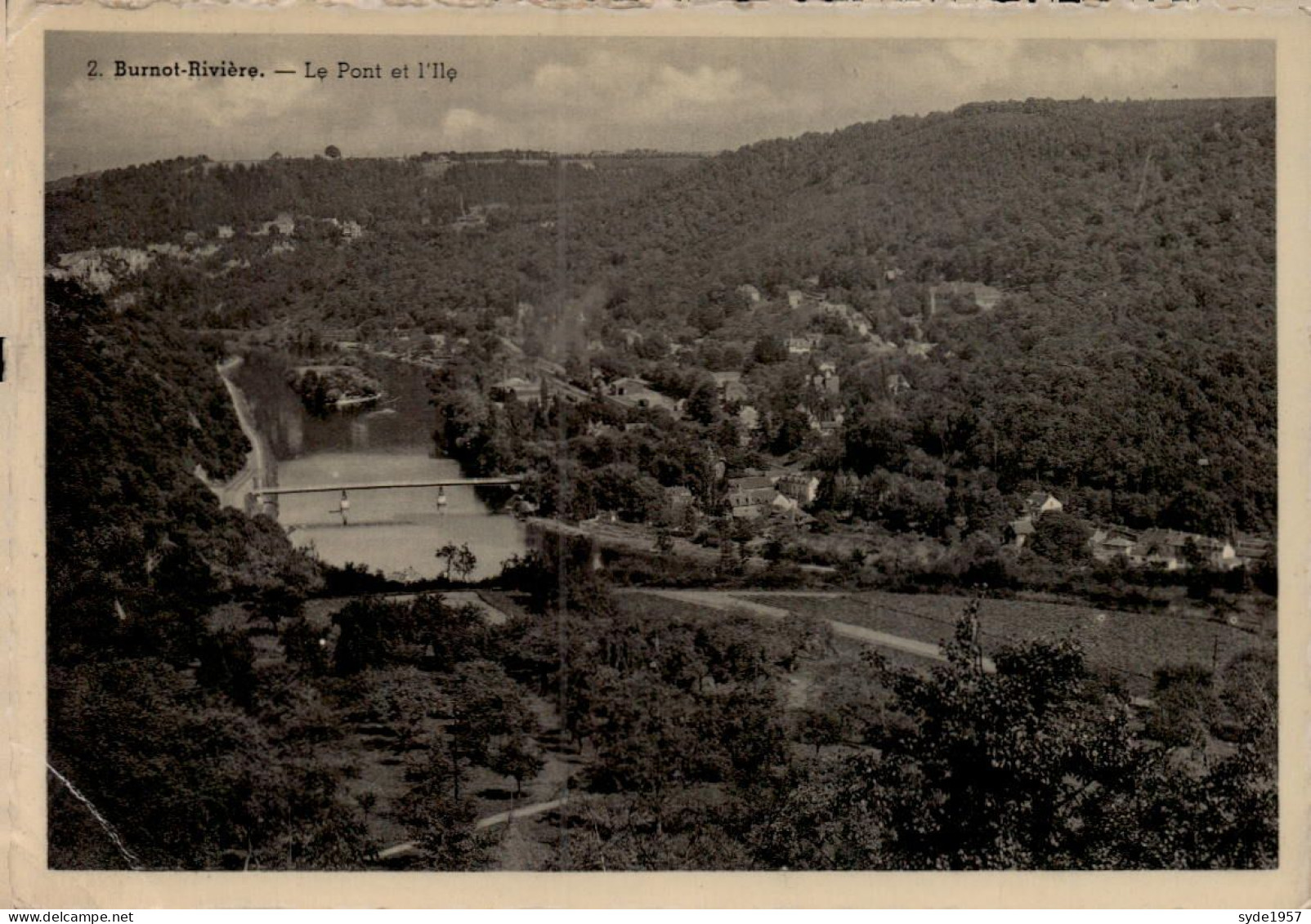 BURNOT RIVIERE, LE PONT ET I'Ile - Profondeville