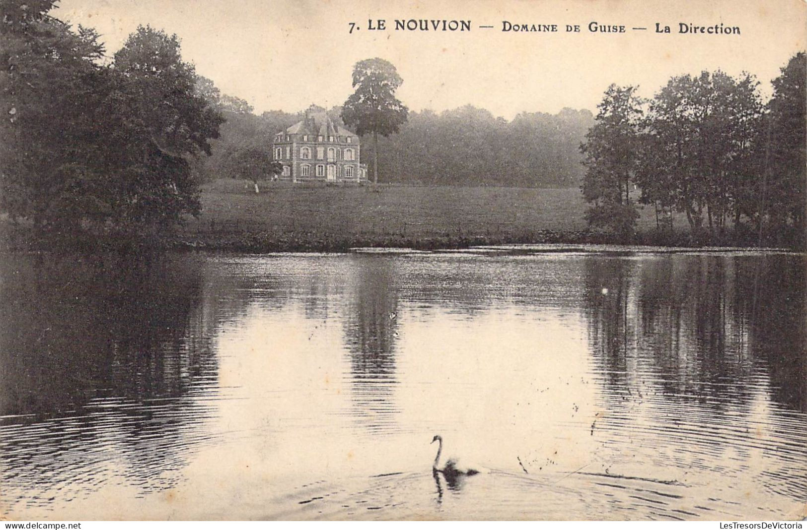 FRANCE - 02 - LE NOUVION - Domaine De Guise - La Direction - Carte Postale Ancienne - Sonstige & Ohne Zuordnung