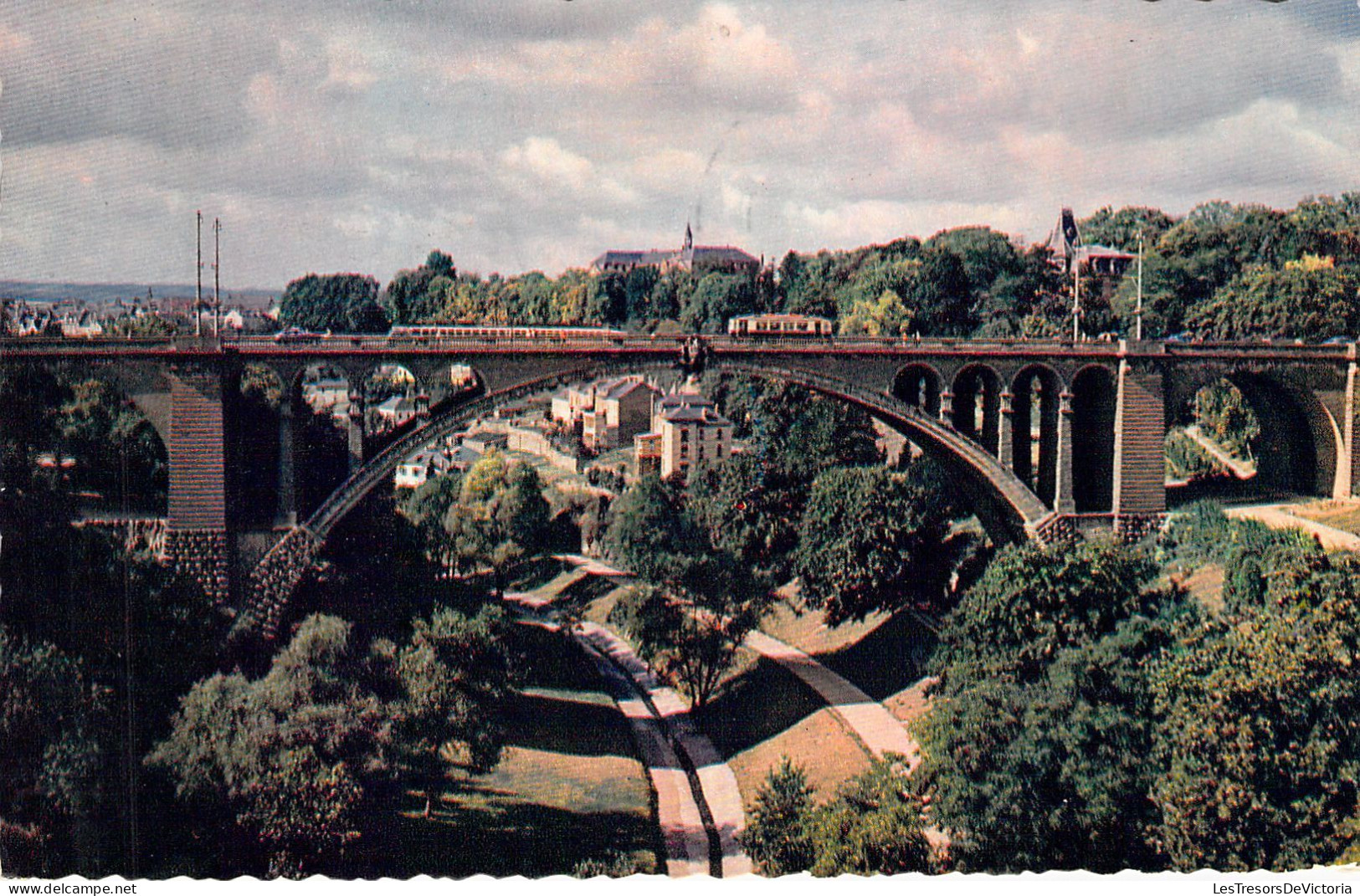 LUXEMBOURG - Pont Adolphe - Carte Postale Ancienne - Luxemburg - Town