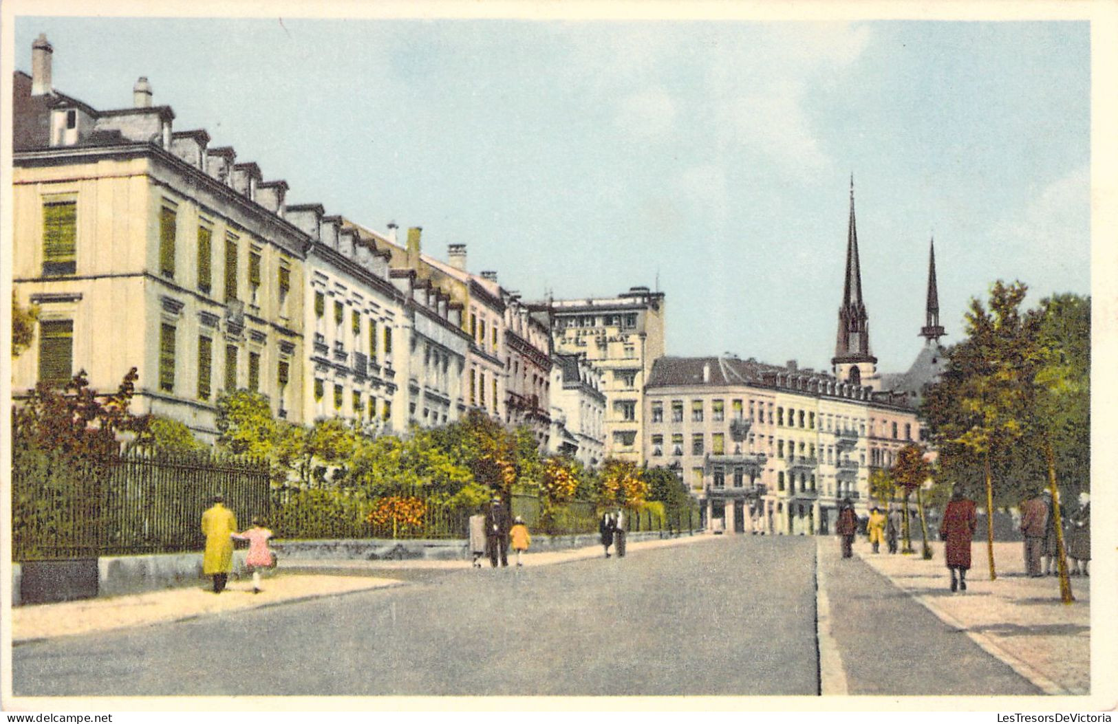 LUXEMBOURG - Bld Roosevelt - Carte Postale Ancienne - Luxemburg - Stad