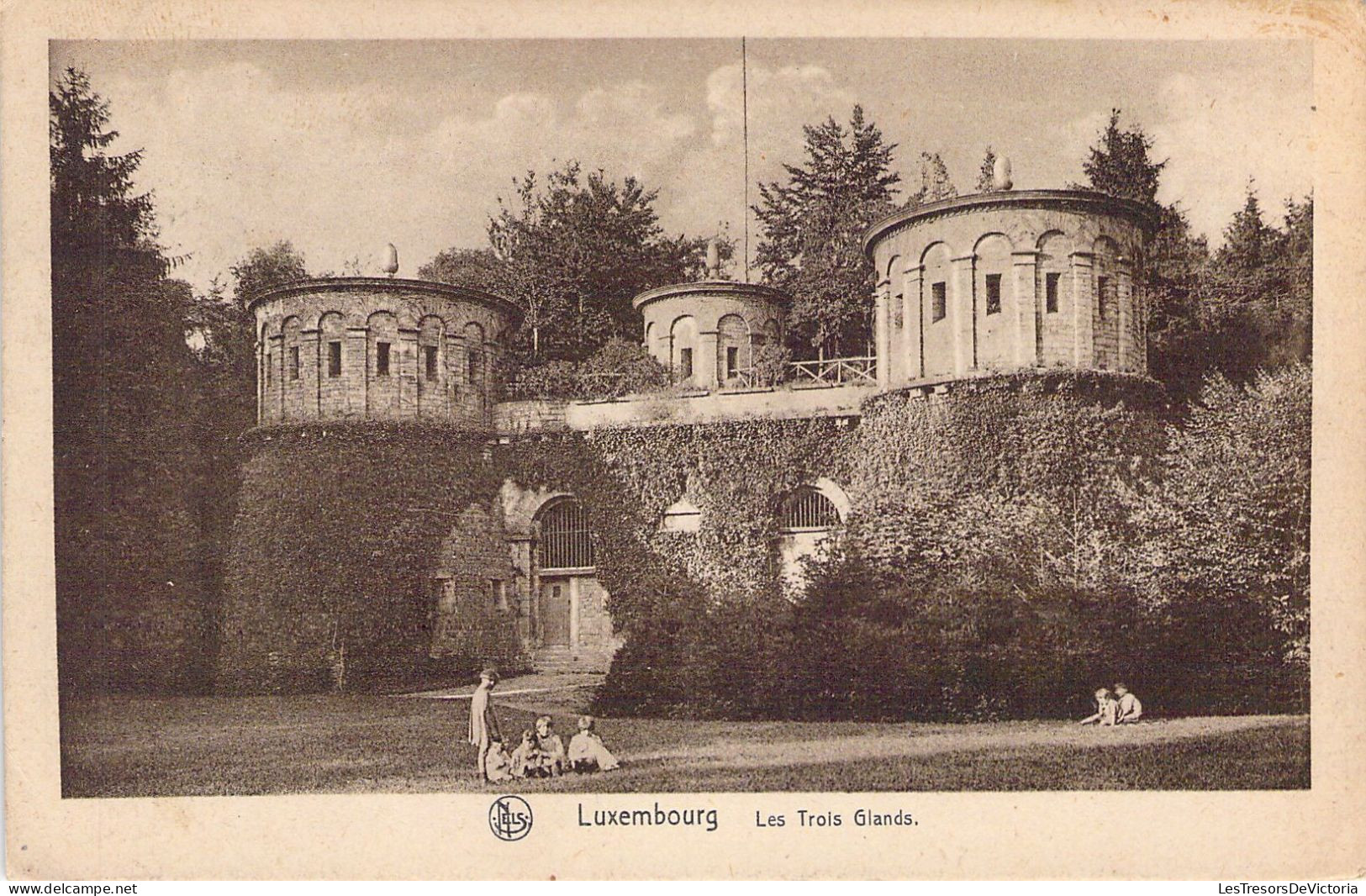 LUXEMBOURG - Les Trois Glands - Carte Postale Ancienne - Luxemburg - Town