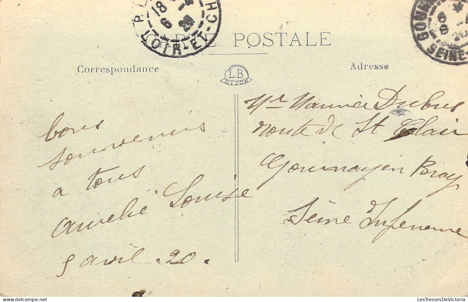 FRANCE - 41 - PONT LEVOY - Vue Générale - Carte Postale Ancienne - Andere & Zonder Classificatie