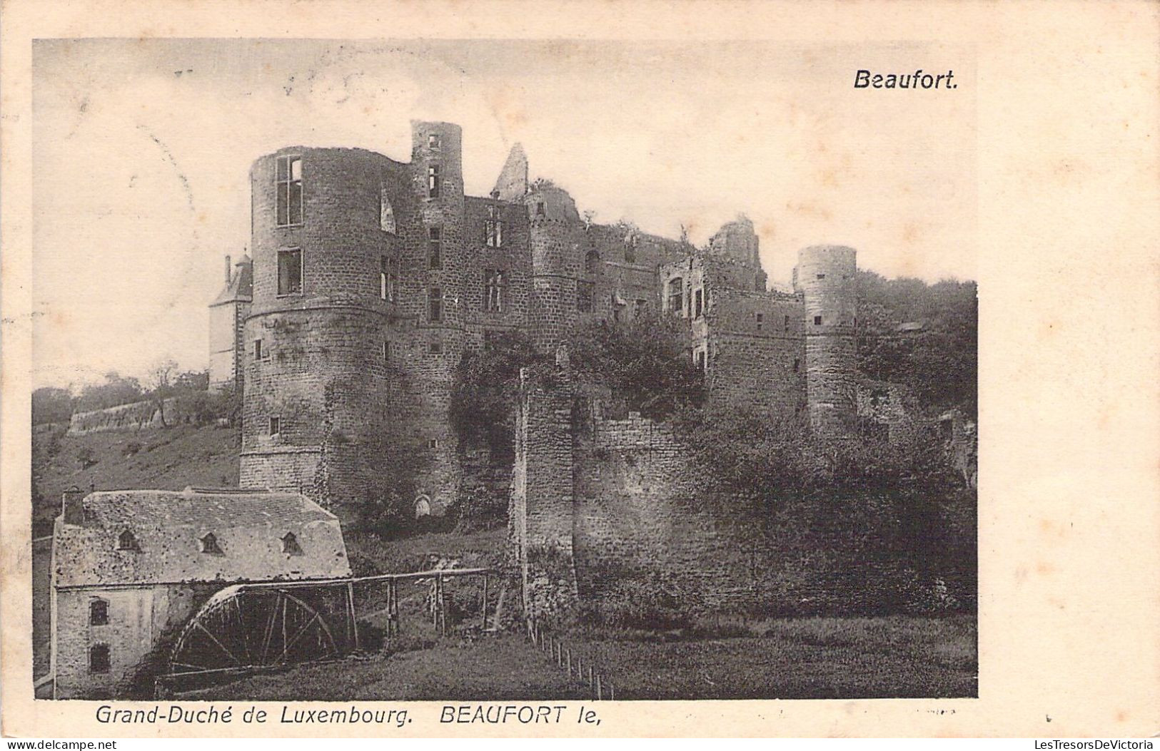 LUXEMBOURG - BEAUFORT - Carte Postale Ancienne - Andere & Zonder Classificatie