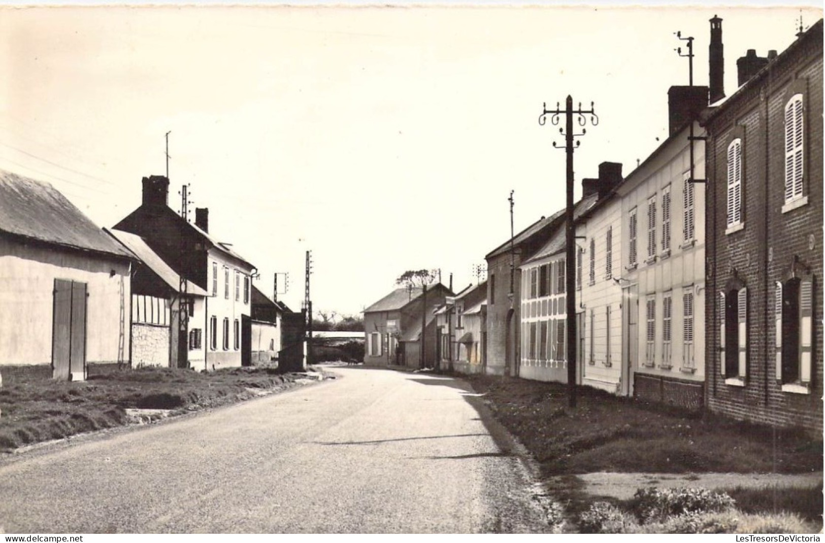 FRANCE - 60 - LE CROCQ - Le Centre - Carte Postale Ancienne - Andere & Zonder Classificatie