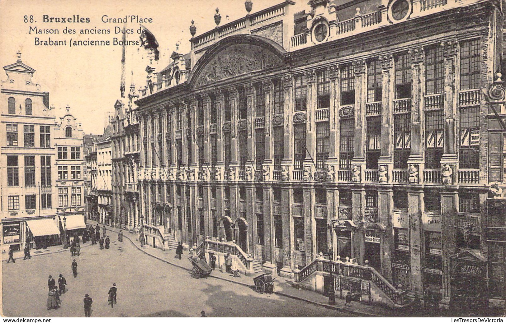 BELGIQUE - BRUXELLES - Grand'Place - Maison Des Anciens Ducs De Brabant - Carte Postale Ancienne - Altri & Non Classificati