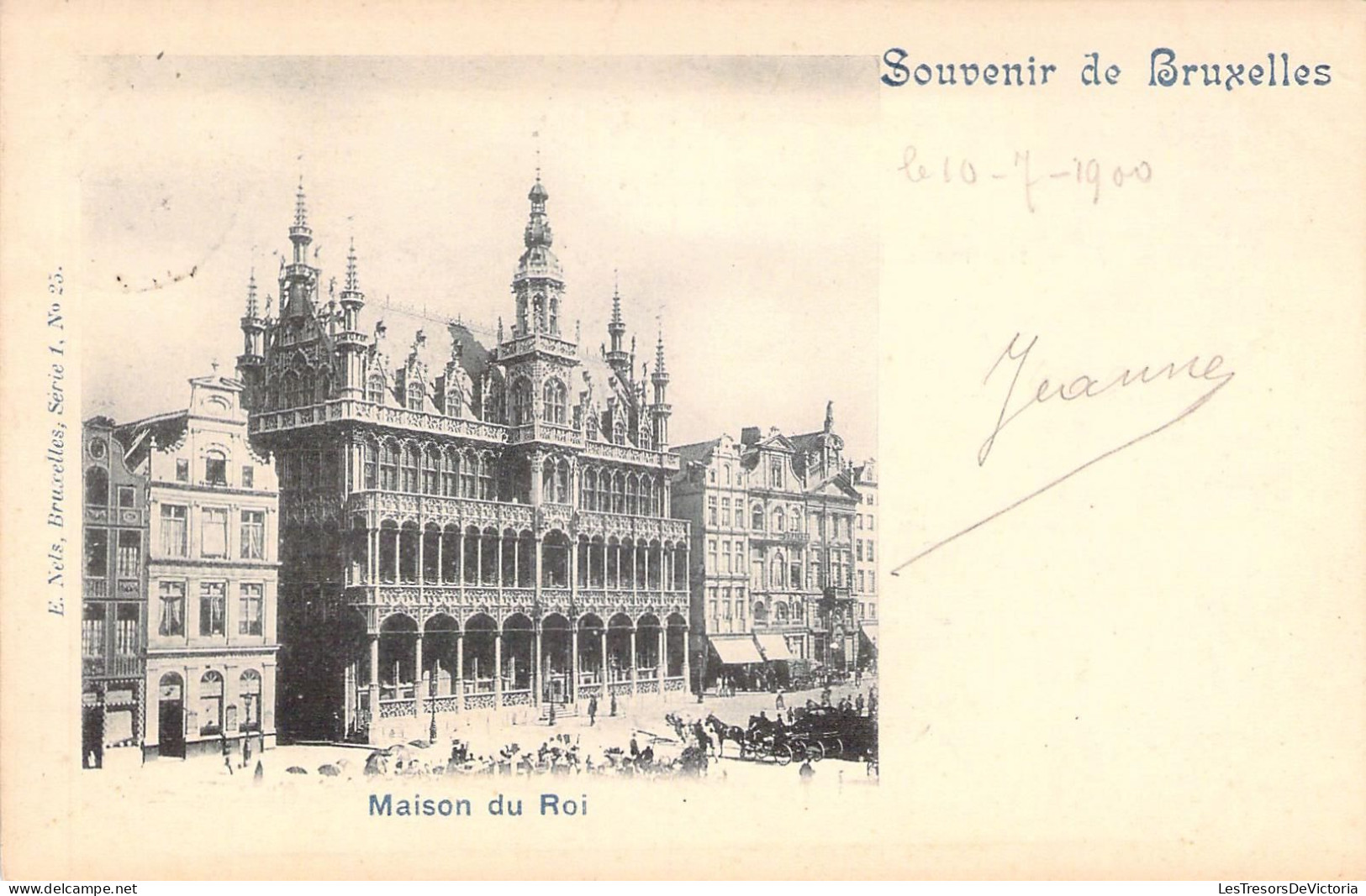 BELGIQUE - BRUXELLES - Maison Du Roi - Carte Postale Ancienne - Altri & Non Classificati