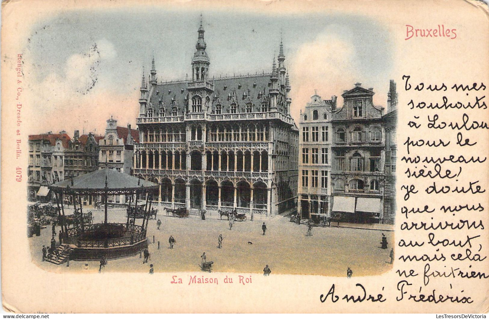 BELGIQUE - BRUXELLES - La Maison Du Roi - Carte Postale Ancienne - Otros & Sin Clasificación