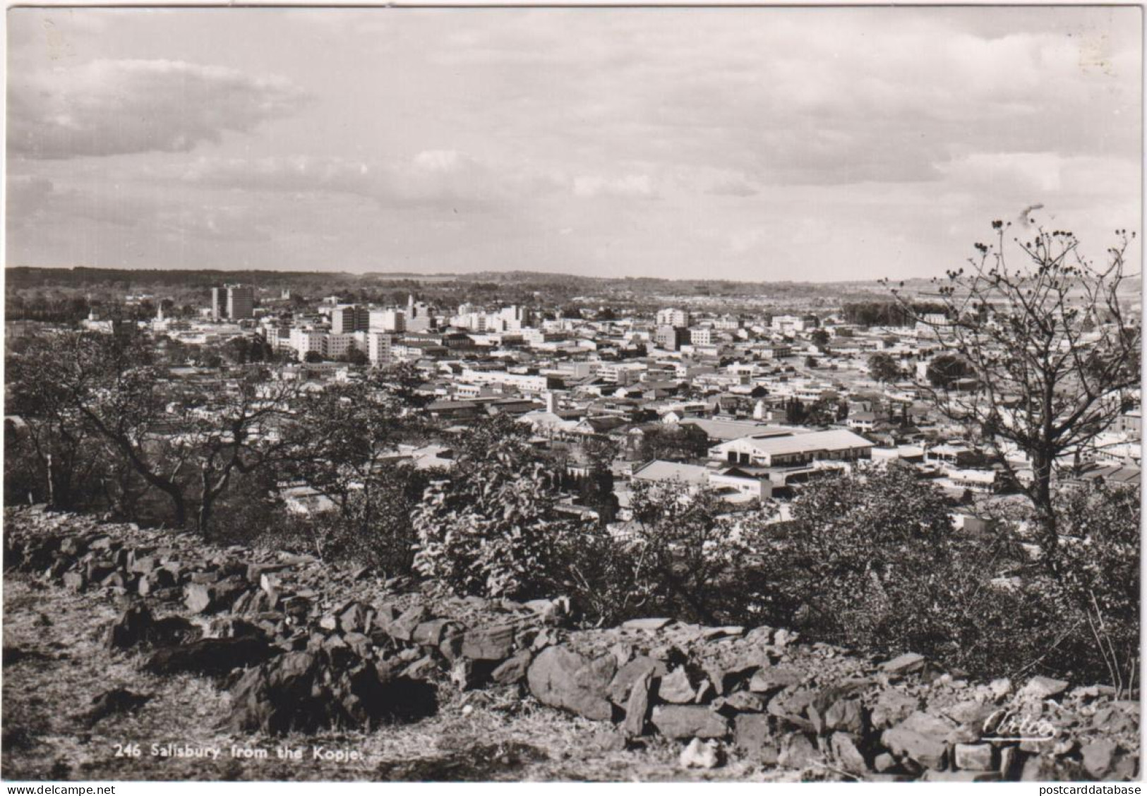 Salisbury From Kopje - Zimbabwe