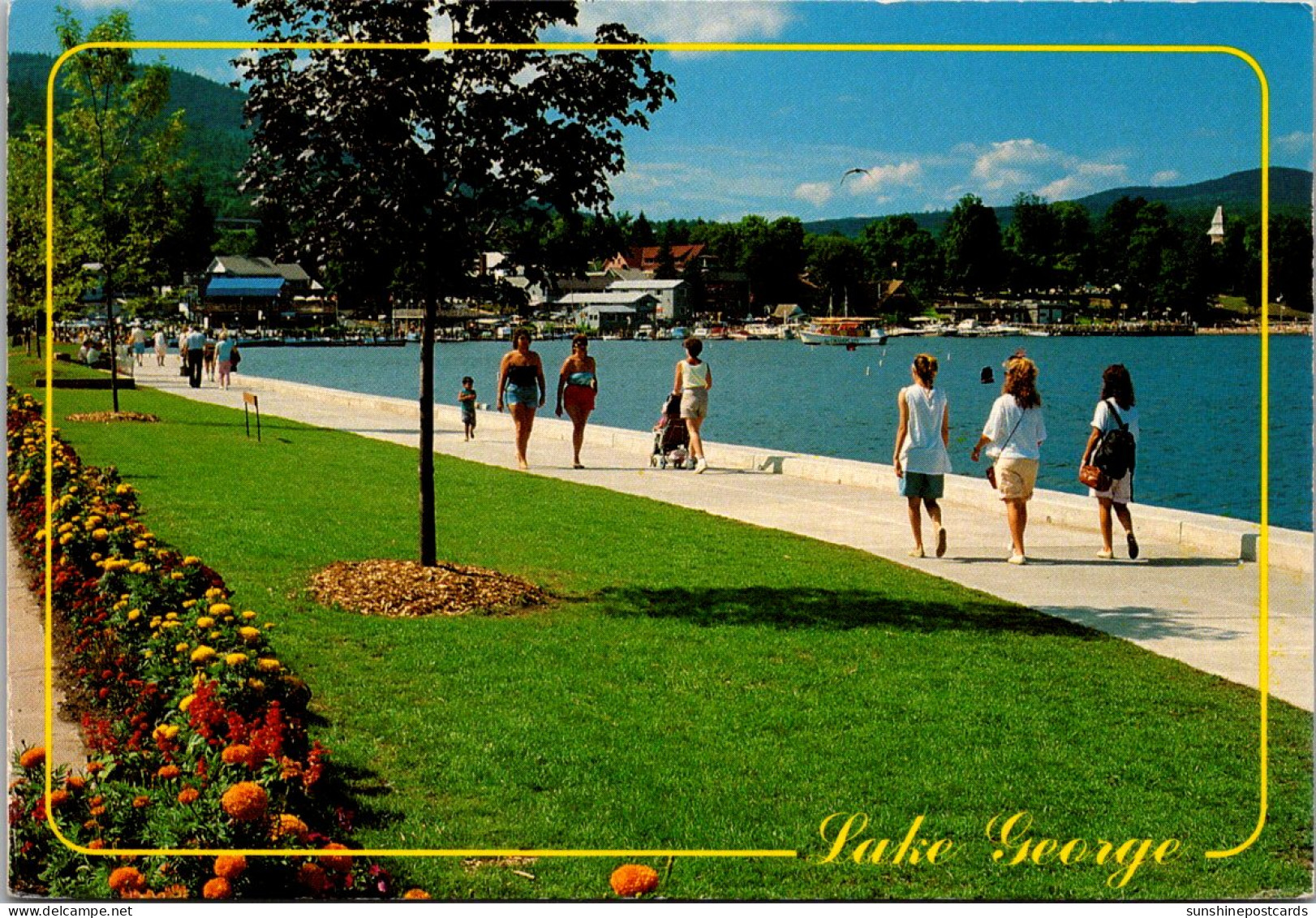 New York Lake George Promenade 2001 - Lake George