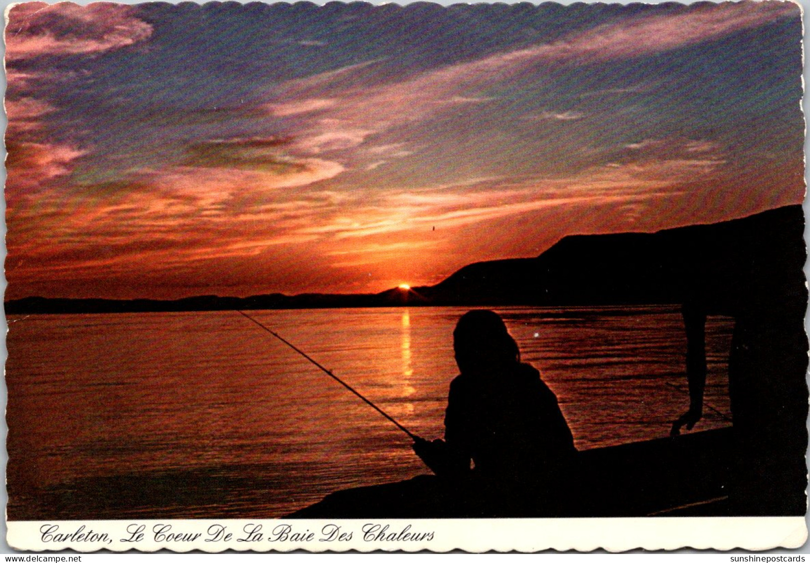 Canada Quebec Gaspe Carleton Fishing Scene  - Gaspé