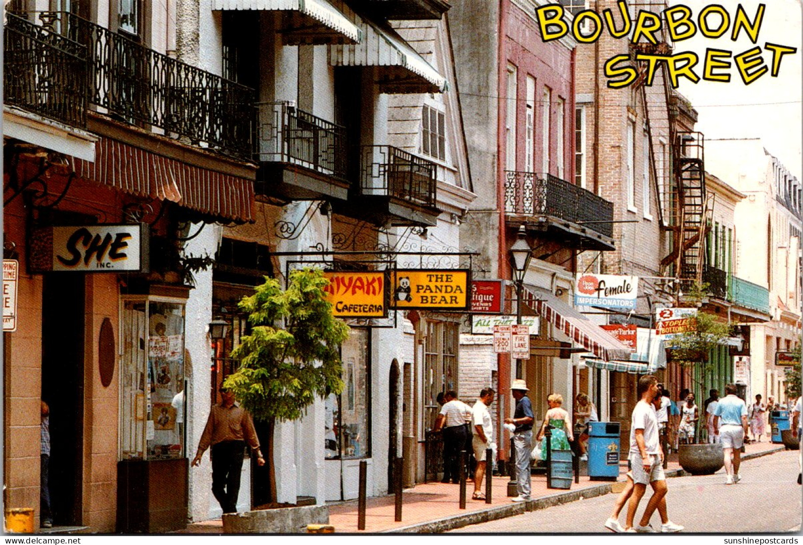 Louisiana New Orleans Bourbon Street 1990 - New Orleans