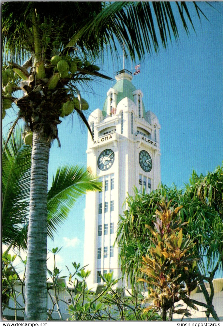 Hawaii Honolulu Aloha Tower 1992 - Honolulu