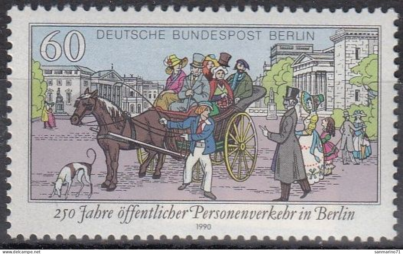 GERMANY Berlin 861,unused - Diligences