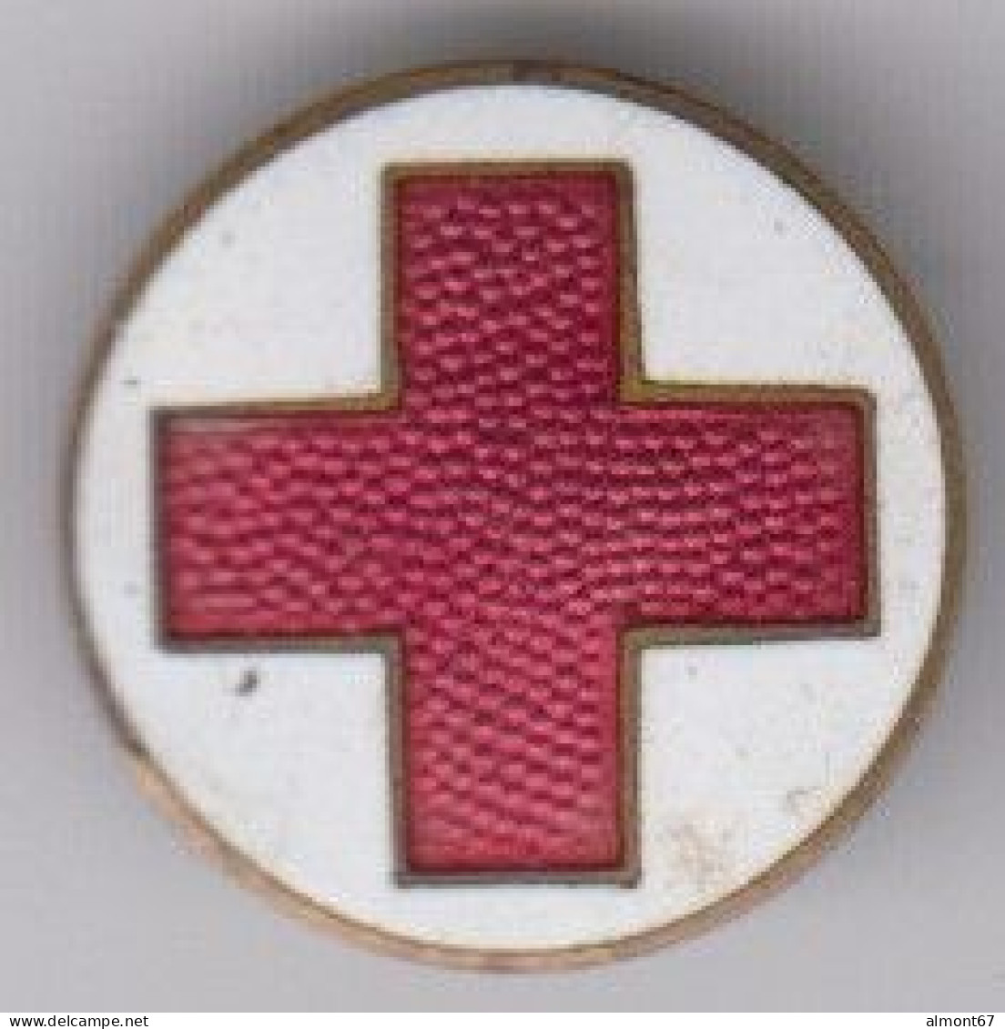 Croix Rouge - Insigne émaillé Augis Lyon - Medicina
