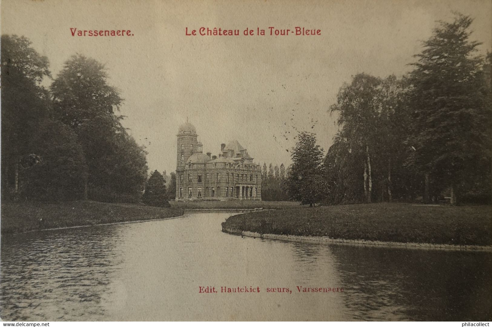 Varssenaere - Varsenare (Jabbeke) Chateau De La Tour Bleue 1908 - Jabbeke