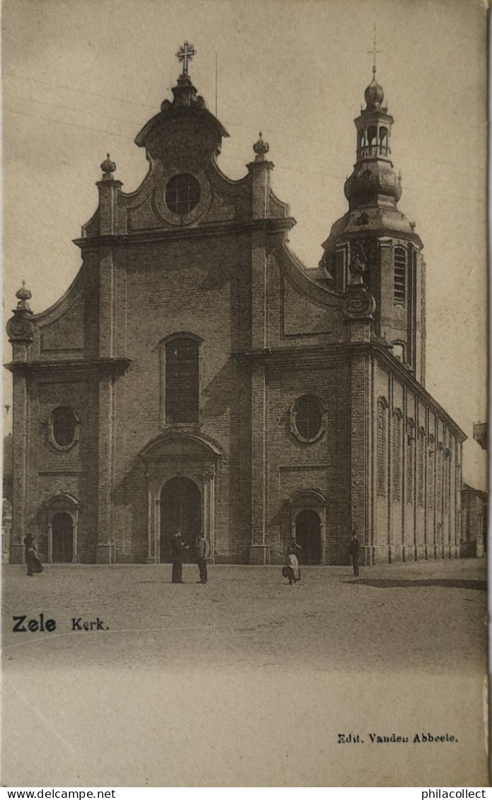 Zele // Kerk Ca 1900 - Zele