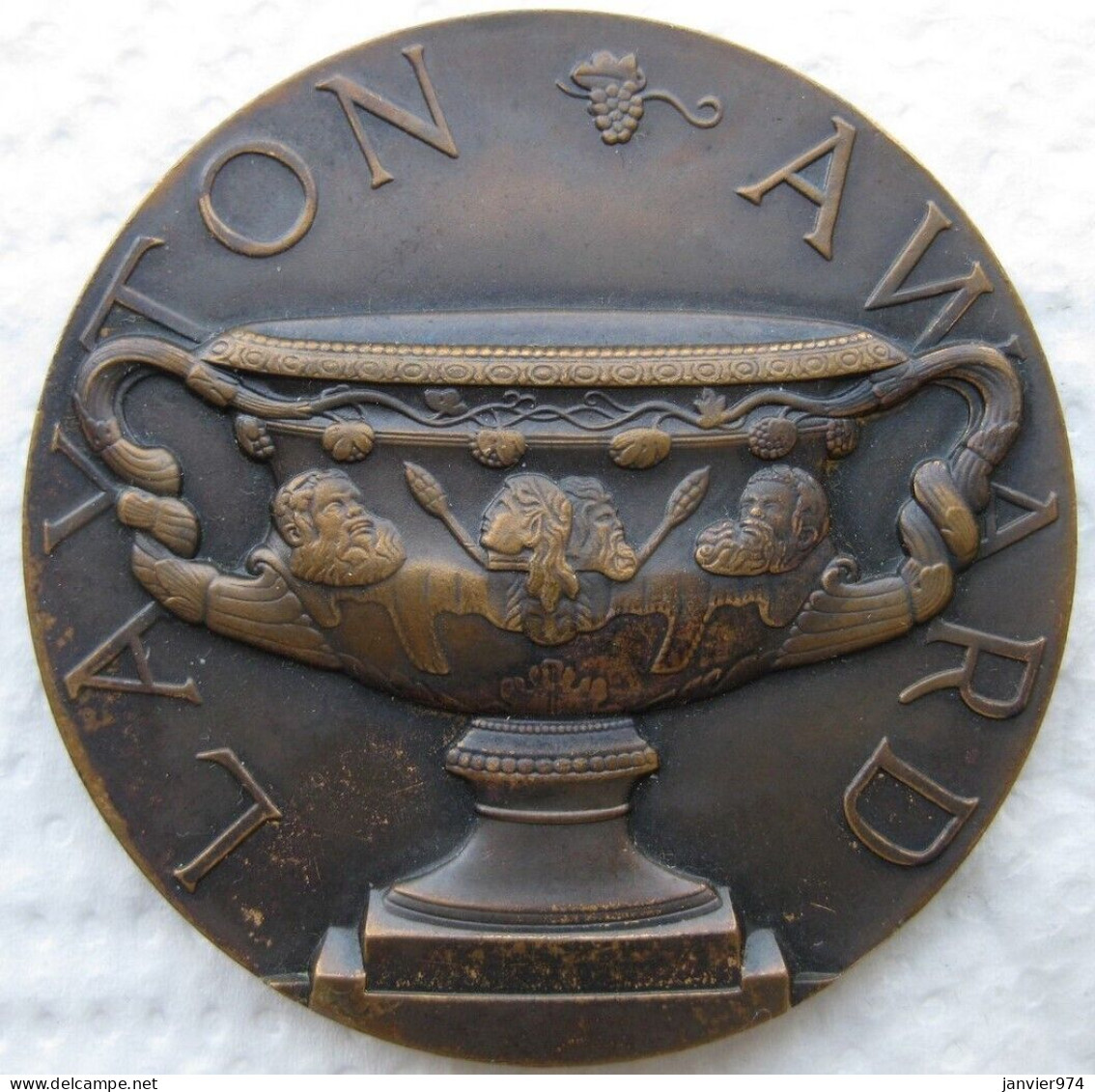 Médaille En Bronze Layton Award.  Prix Décerné  Colour Group A Dorland Advertising Ltd 1959 - Profesionales/De Sociedad