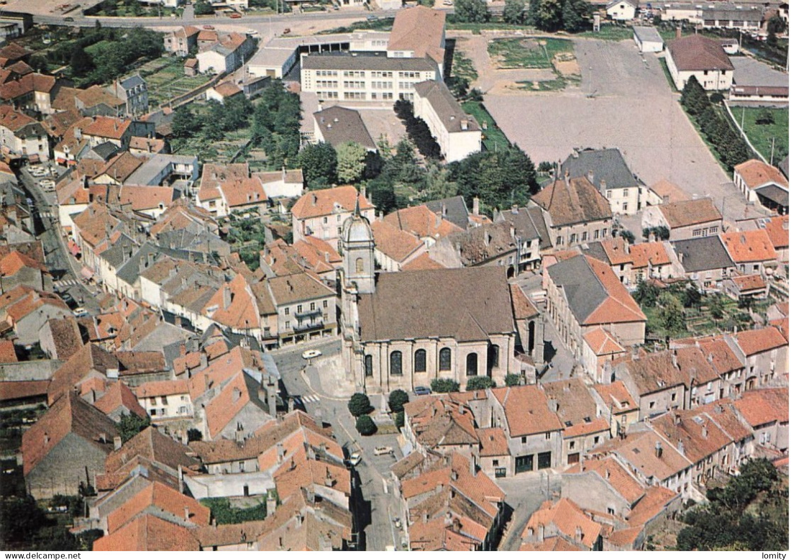 70 Jussey Place De L' église CPM Vue Aérienne - Jussey