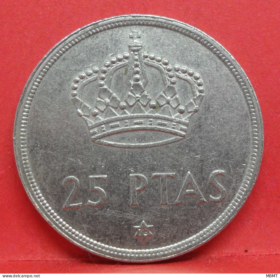 25 Pesetas 1975 étoile 78 - TTB - Pièce Monnaie Espagne - Article N°2448 - 25 Pesetas