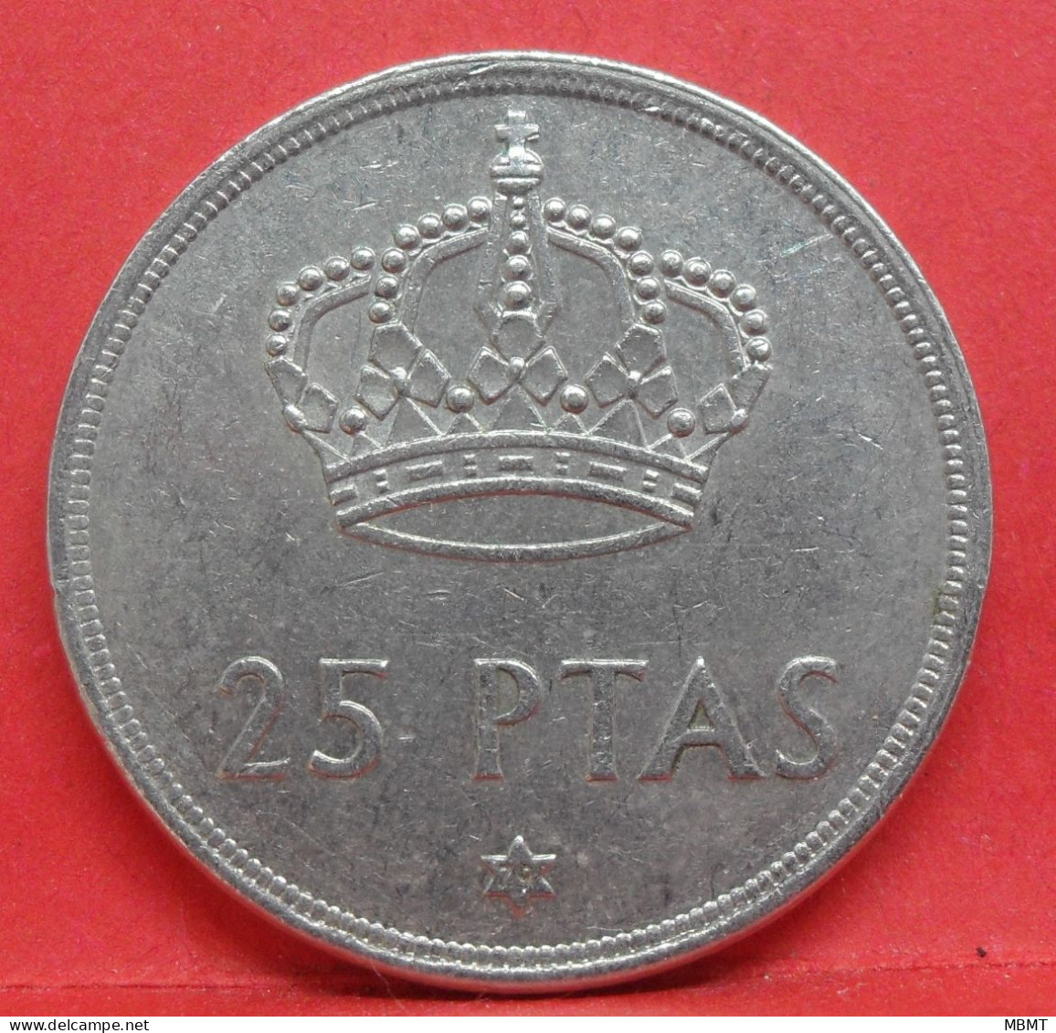 25 Pesetas 1975 étoile 79 - TTB - Pièce Monnaie Espagne - Article N°2450 - 25 Pesetas