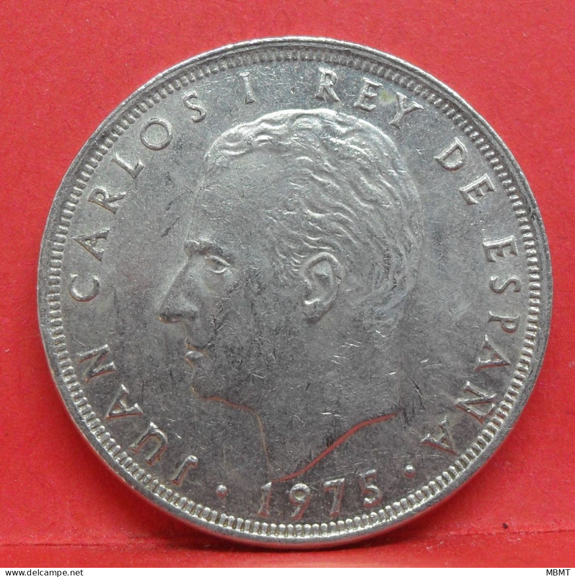 25 Pesetas 1975 étoile 80 - TTB - Pièce Monnaie Espagne - Article N°2452 - 25 Pesetas