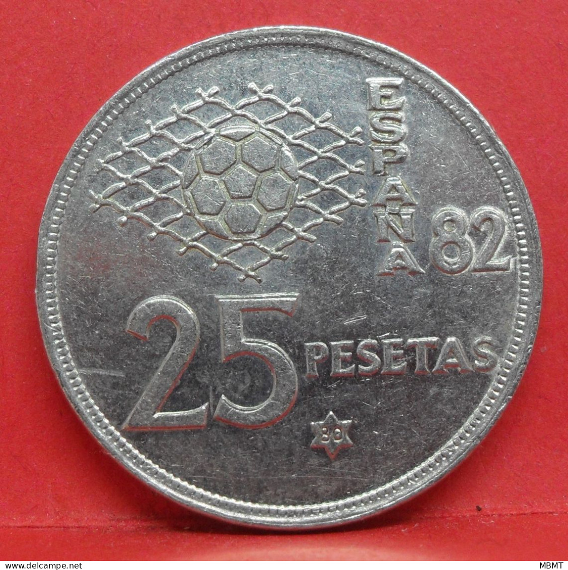 25 Pesetas 1980 étoile 80 - TTB - Pièce Monnaie Espagne - Article N°2453 - 25 Peseta