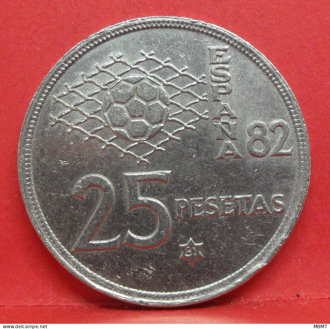 25 Pesetas 1980 étoile 81 - TTB - Pièce Monnaie Espagne - Article N°2455 - 25 Pesetas
