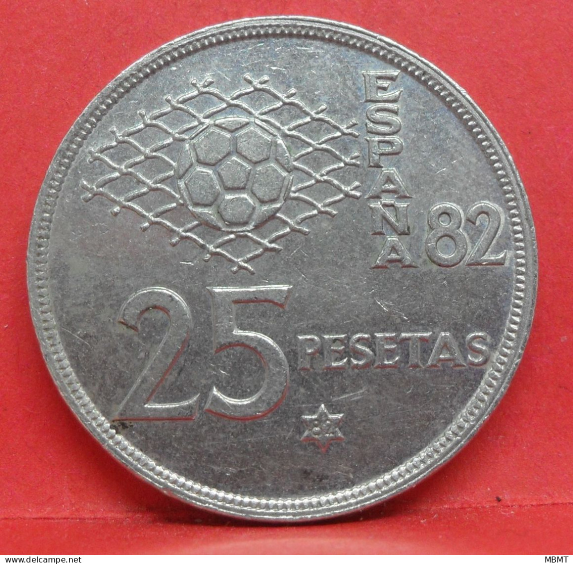 25 Pesetas 1980 étoile 82 - TTB - Pièce Monnaie Espagne - Article N°2457 - 25 Pesetas