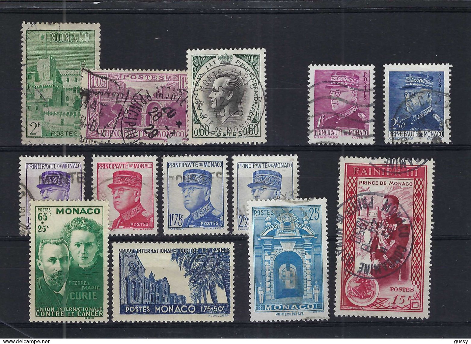 MONACO Ca.1930-70: Lot D' Obl. Et Neufs** - Used Stamps