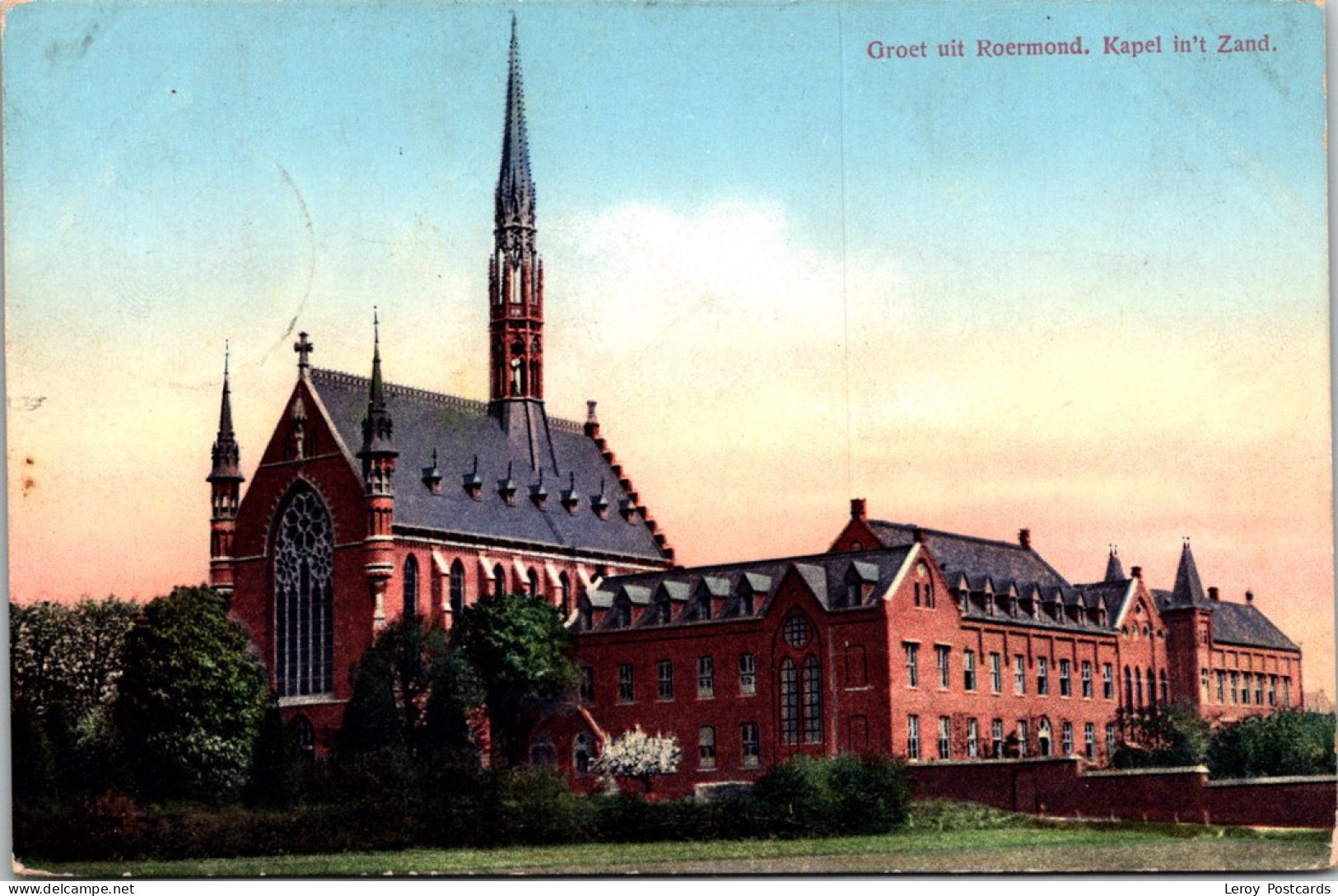 #3130 - Groet Uit Roermond, Kapel In 't Zand 1910 (LB) - Roermond