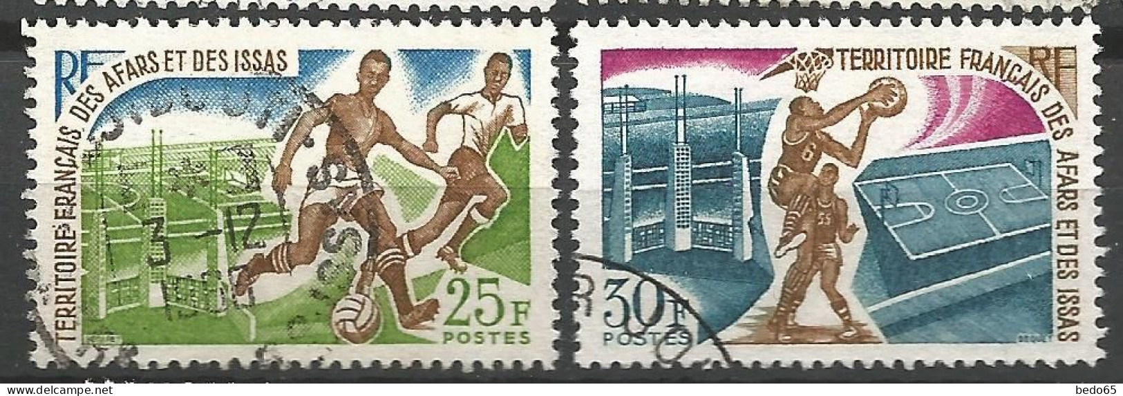 AFARS ET ISSAS N° 334 Et 335 OBL / Used - Used Stamps