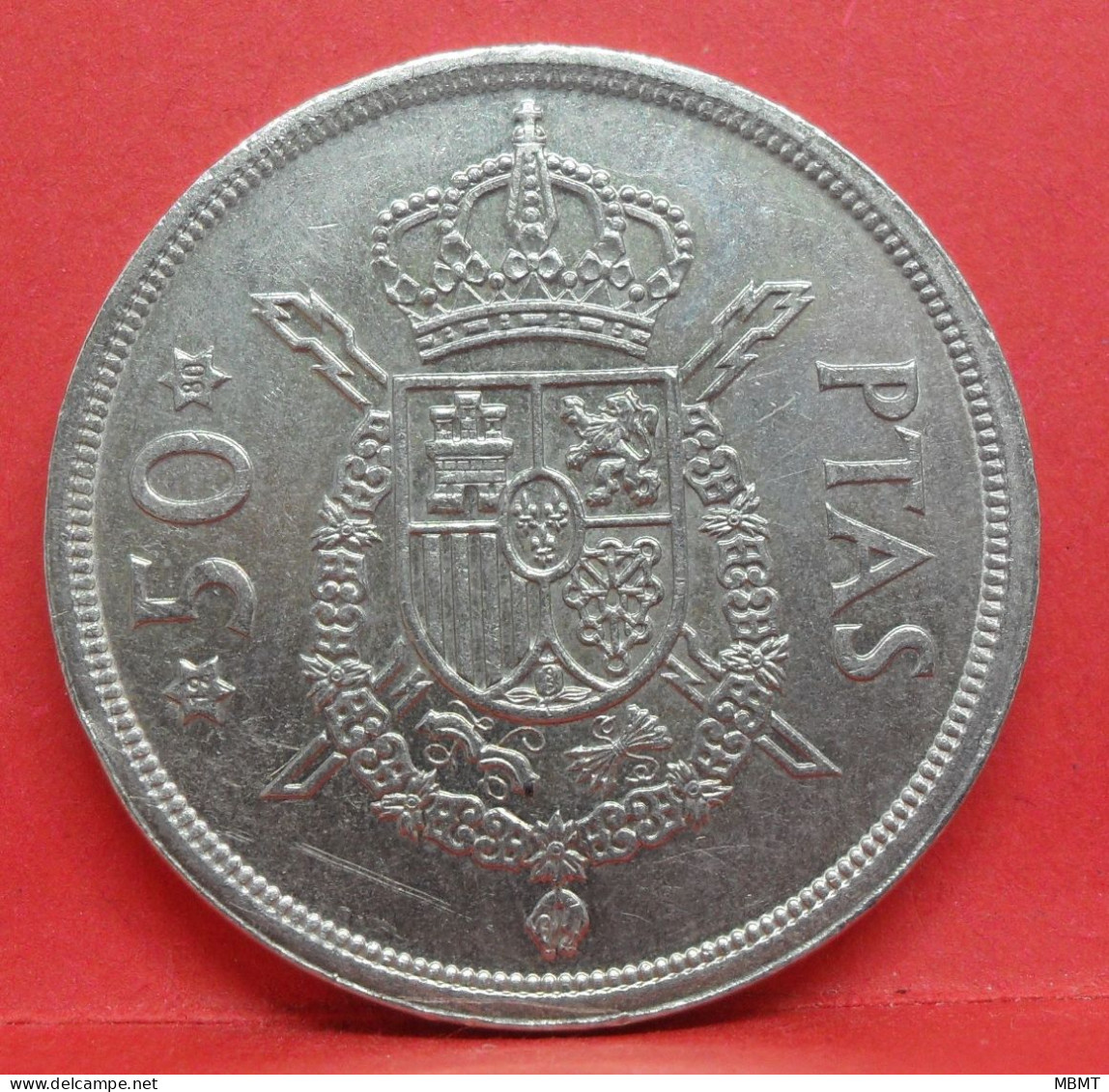 50 Pesetas 1975 étoile 80 - SUP - Pièce Monnaie Espagne - Article N°2485 - 50 Pesetas