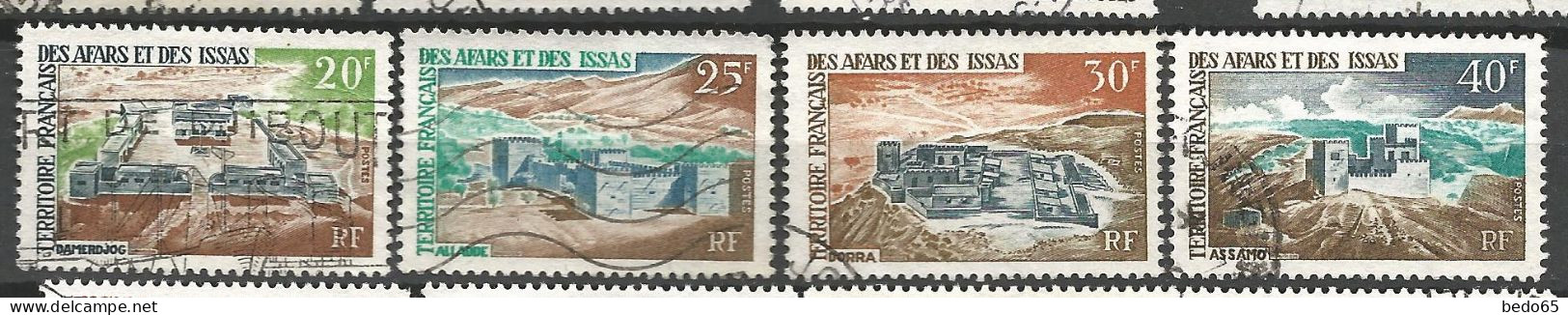 AFARS ET ISSAS N° 337 à 340 OBL / Used - Oblitérés