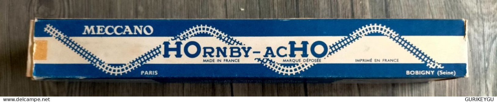 HORNBY ACHO  Réf 739 Made In France  2 Rails écart :16,5 Mm WAGON RESTAURANT MECCANO Avec Boite D'origine - Andere & Zonder Classificatie