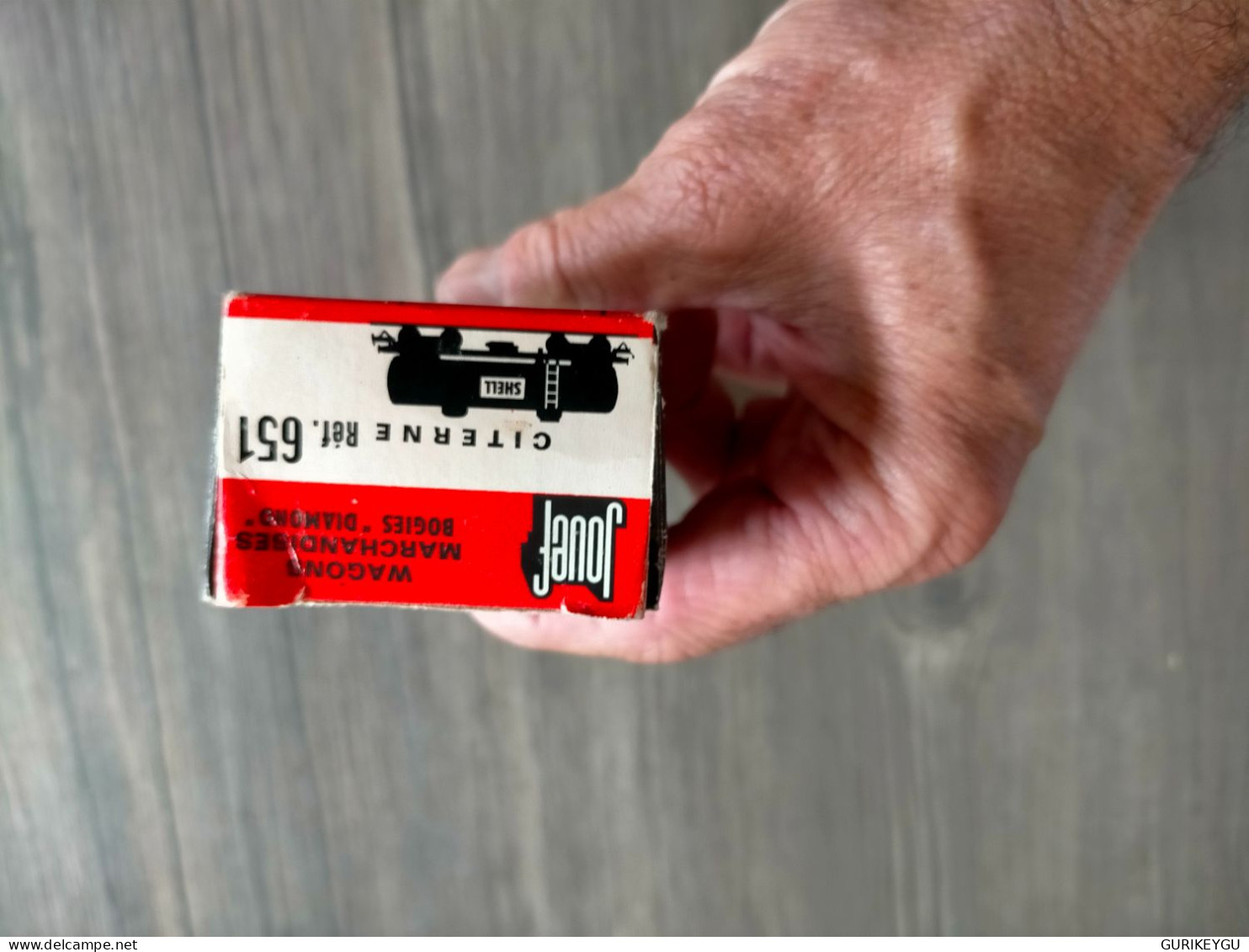 HO réf 651 made in France CITERNE JOUEF WAGONS marchandises bogies diamond SNCF  avec boite d'origine made in France