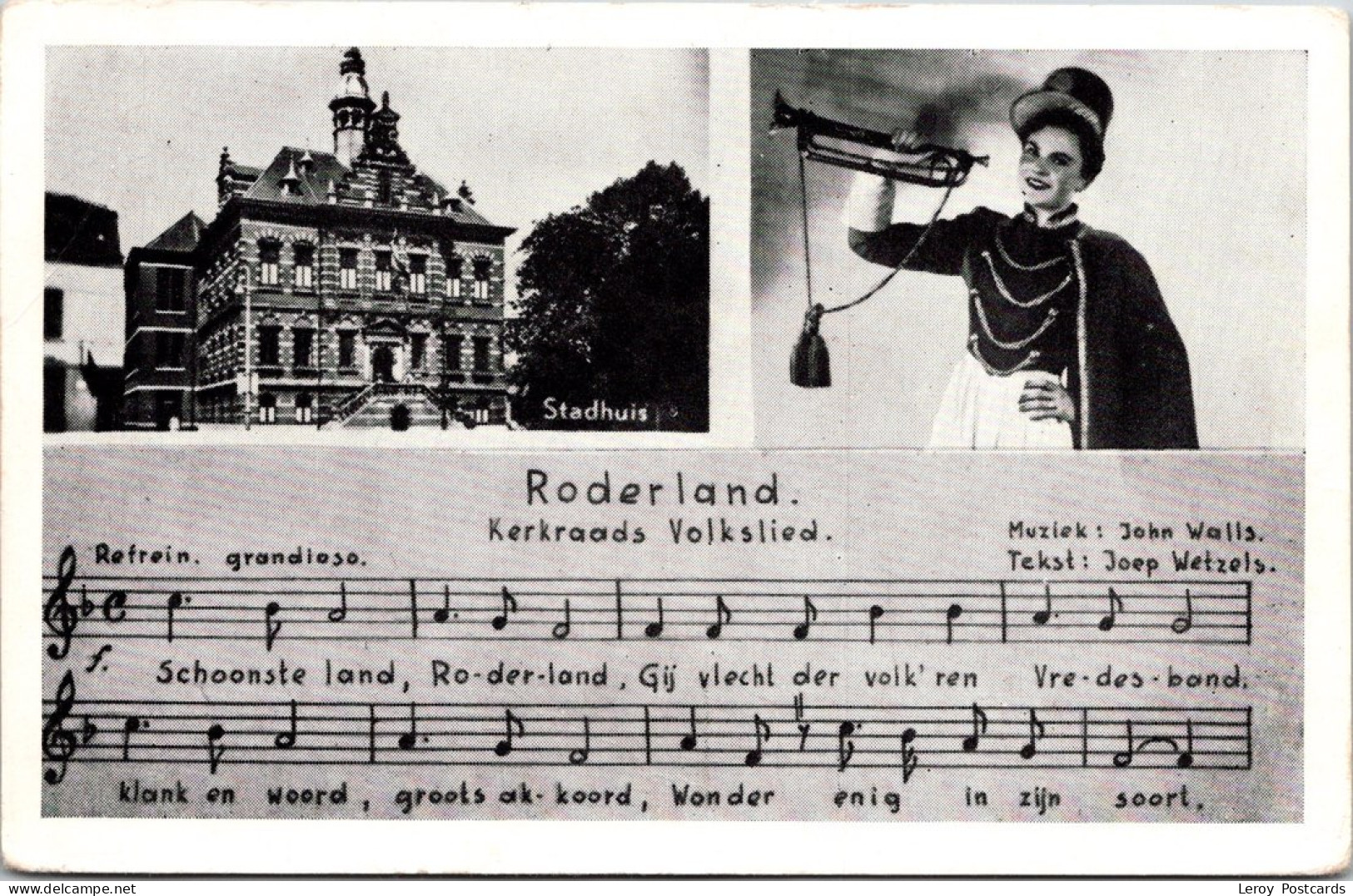 #3164 - Kerkrade, Roderland, Kerkraads Volkslied (LB) - Kerkrade