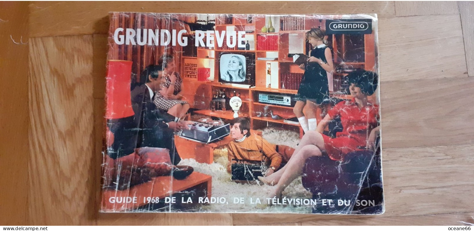 Grundig Revue Guide 1968 De La Radio De La Télévision Et Du Son - Objets Dérivés