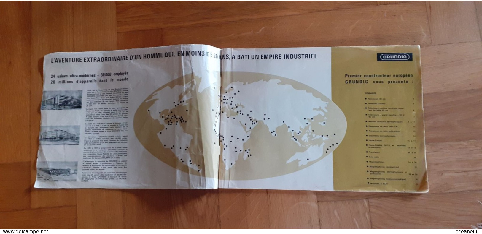 Grundig Revue Guide 1968 De La Radio De La Télévision Et Du Son - Objets Dérivés