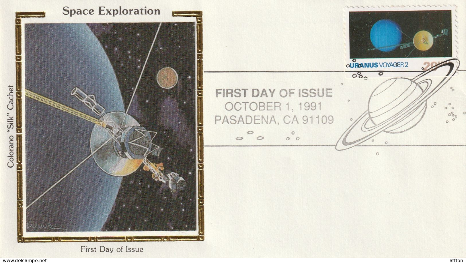 United States 1991 FDC Space Exploration - 1991-2000